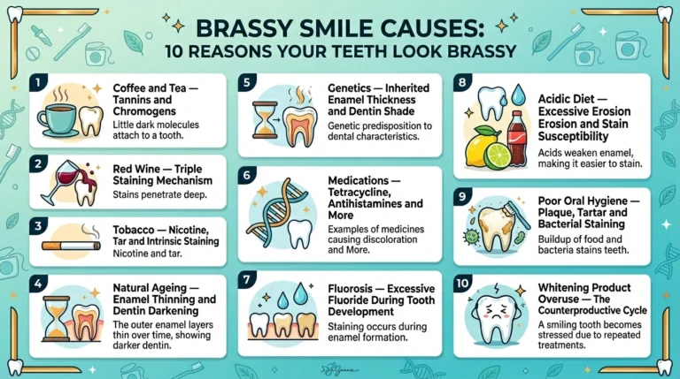 Brasssmile Causes