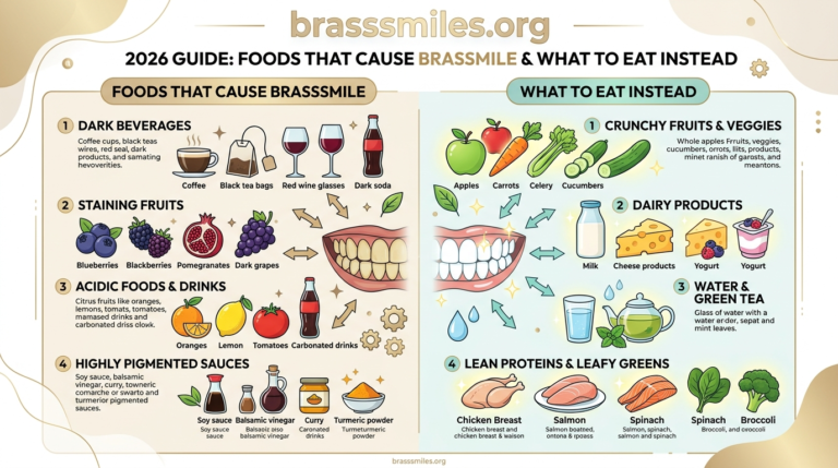 Foods That Cause Brasssmile